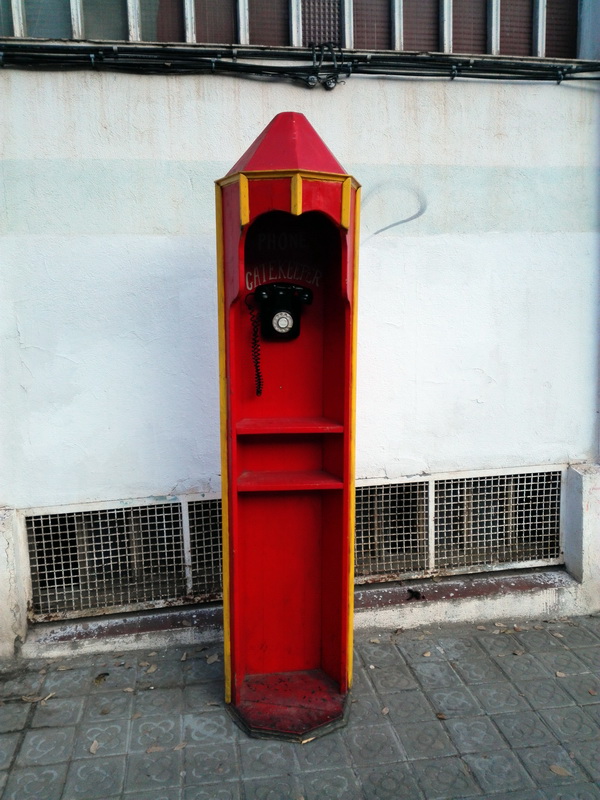 cabina telefono publico luz circo madera rosca e12 206-230x53x25-43 _80eu._ 1u